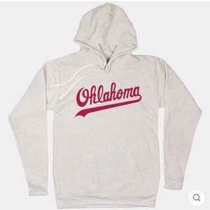 Homefield Vintage Oklahoma Baseball Script Hoodie M